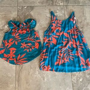 Mommy and me matching tops. Girl S/ Mommy M.